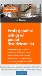 Mobile Screenshot of da-maz.pl